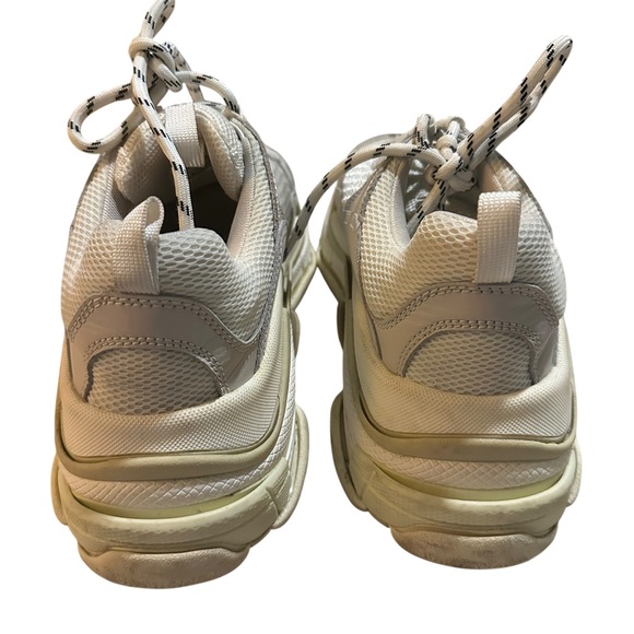 Balenciaga Cream and White Chunky Sneakers size 39 - Picture 9 of 13
